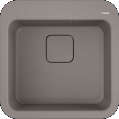 Фото товара: Omoikiri Tasogare 51-GR, мойка, гранит, leningrad grey