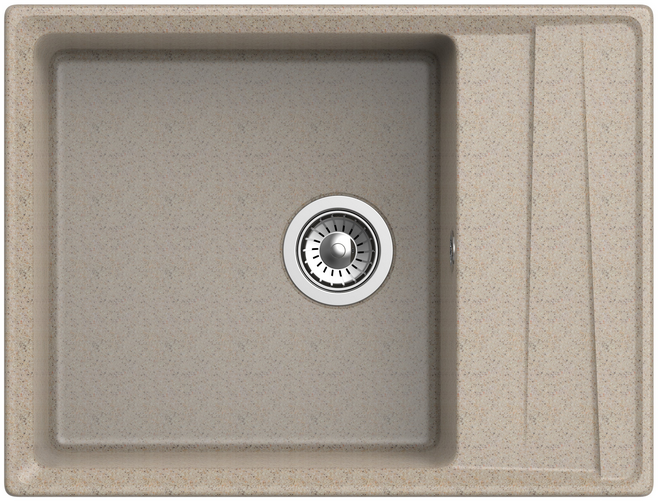 Фото товара: GranFest LEVEL GF-LV-660L, мойка, мрамор, песочный