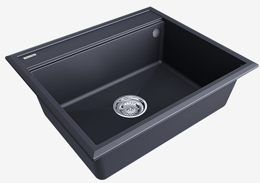 Paulmark STEPIA 60, мойка, гранит, антрацит Детальное фото товара: Paulmark STEPIA 60, мойка, гранит, антрацит