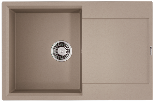 Фото товара: Omoikiri Daisen 78T-SA, мойка, гранит, бежевый