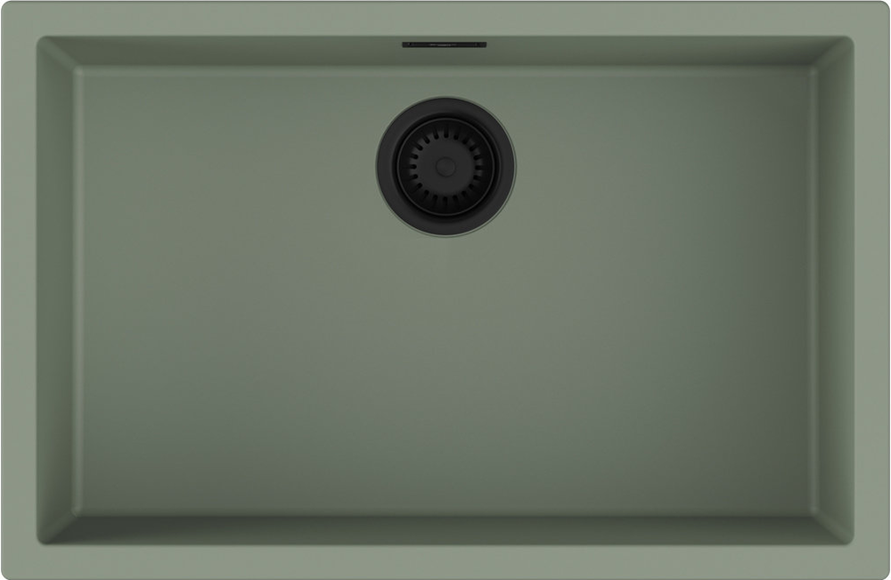Фото товара: Omoikiri Yamakawa 75-U/I-WG, мойка, керамика, ветреный зеленый