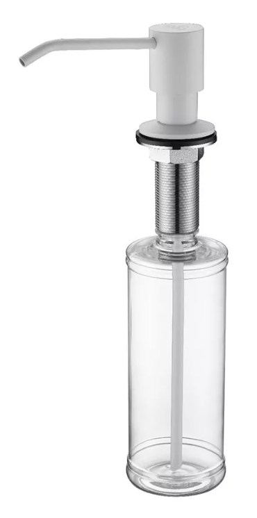 Paulmark REIN, дозатор для моющего средства, белый матовый Фото товара: Paulmark REIN, дозатор для моющего средства, белый матовый