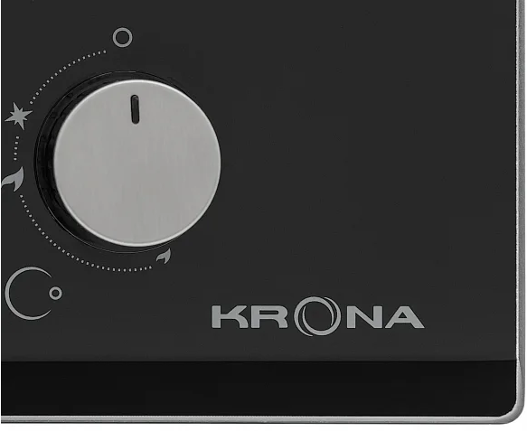Krona CORNIOLA 45 BL Детальное фото товара: Krona CORNIOLA 45 BL газовая поверхность