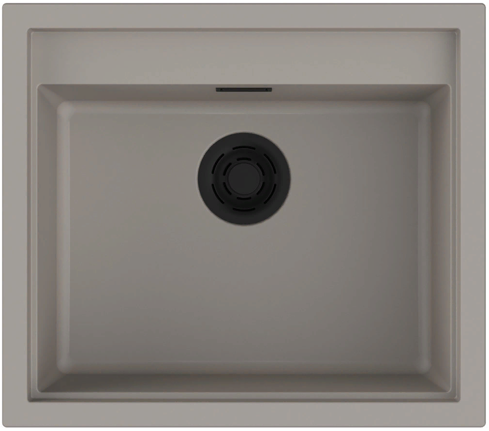 Фото товара: Omoikiri Sintesi 57-GR, мойка, керамика, leningrad grey