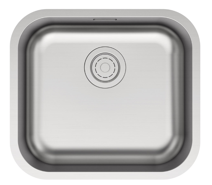 Фото товара: Paulmark VELLO 48 UNI, мойка, нержавеющая сталь брашированная