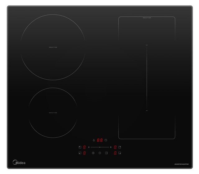 Детальное фото товара: Midea MIH65781SB индукционная поверхность