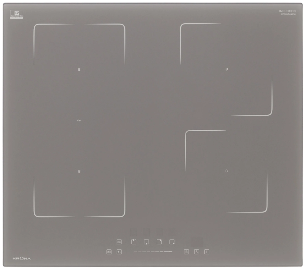 Krona MYSTERIUM max ih 60 GR Фото товара: Krona MYSTERIUM max ih 60 GR индукционная поверхность