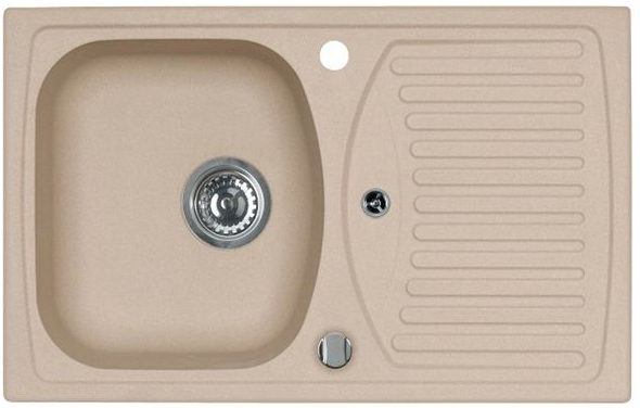 Фото товара: ALVEUS GRANITAL RECORD 30 BEIGE-G55, мойка, гранит, бежевый (с сифоном 1113101)