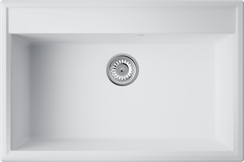 Фото товара: Omoikiri Daisen 77-WH, мойка, гранит, белый