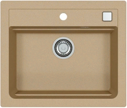 Фото товара: ALVEUS GRANITAL ATROX 30 BEIGE - G55, мойка, гранит, бежевый (в комплекте с сифоном 1132823)