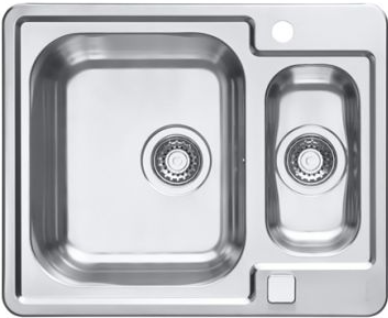 ALVEUS LINE MAXIM 50 FS SAT 90, мойка, нерж.сталь ( в компл. с сифоном 1127257) Фото товара: ALVEUS LINE MAXIM 50 FS SAT 90, мойка, нерж.сталь ( в компл. с сифоном 1127257)