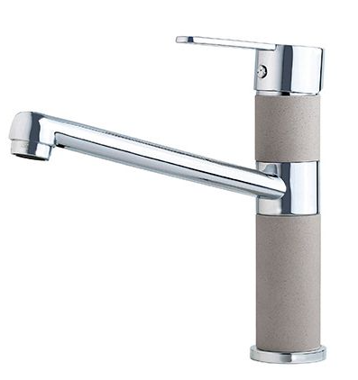 Фото товара: ALVEUS ZENIT TERRA - G22, смеситель гранит, терра