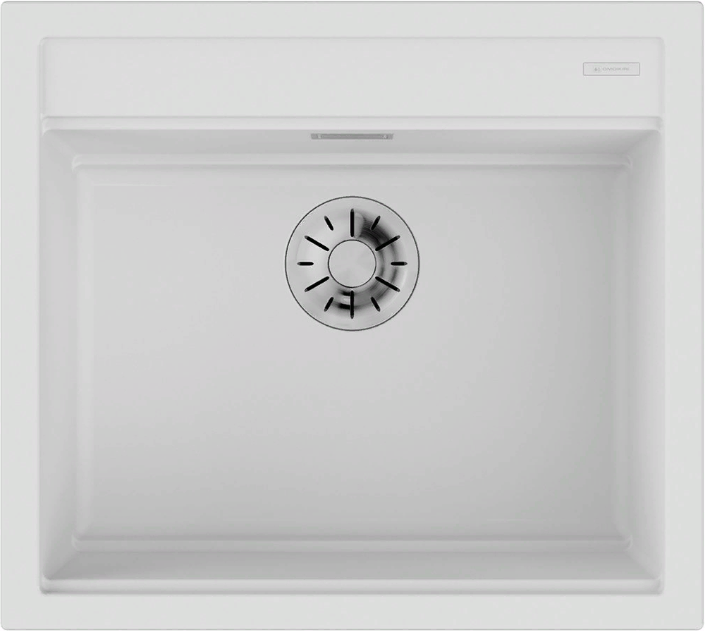Фото товара: Omoikiri Kitagawa 57-WH, мойка, керамика, белый