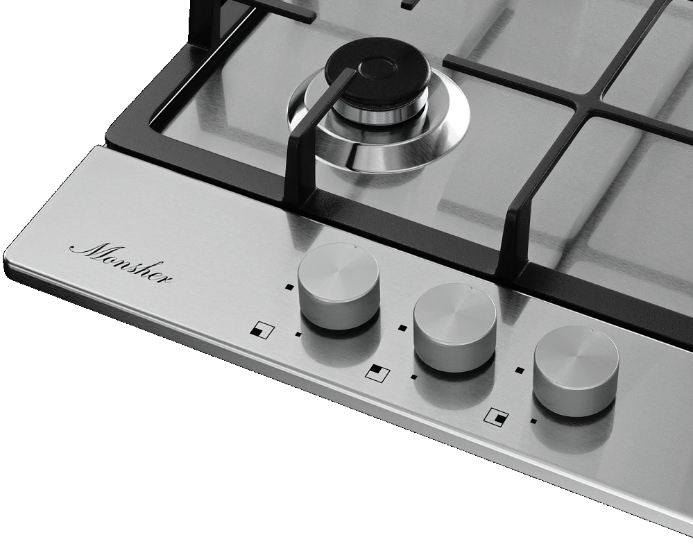 Детальное фото товара: Monsher MSG 43 Acier газовая поверхность