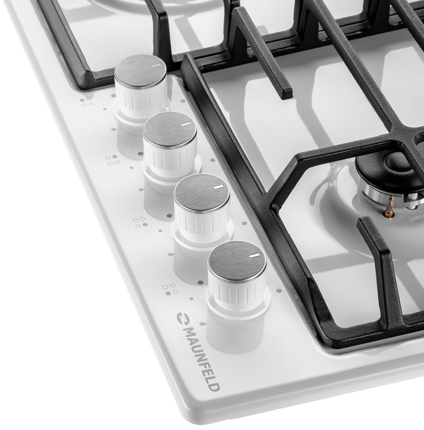 Детальное фото товара: Maunfeld EGHE.64.6CW/G газовая поверхность