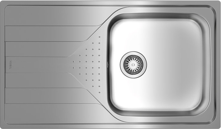Фото товара: Teka UNIVERSE 50 T-XP 1B 1D PLUS POLISHED, мойка, нержавеющая сталь полированная