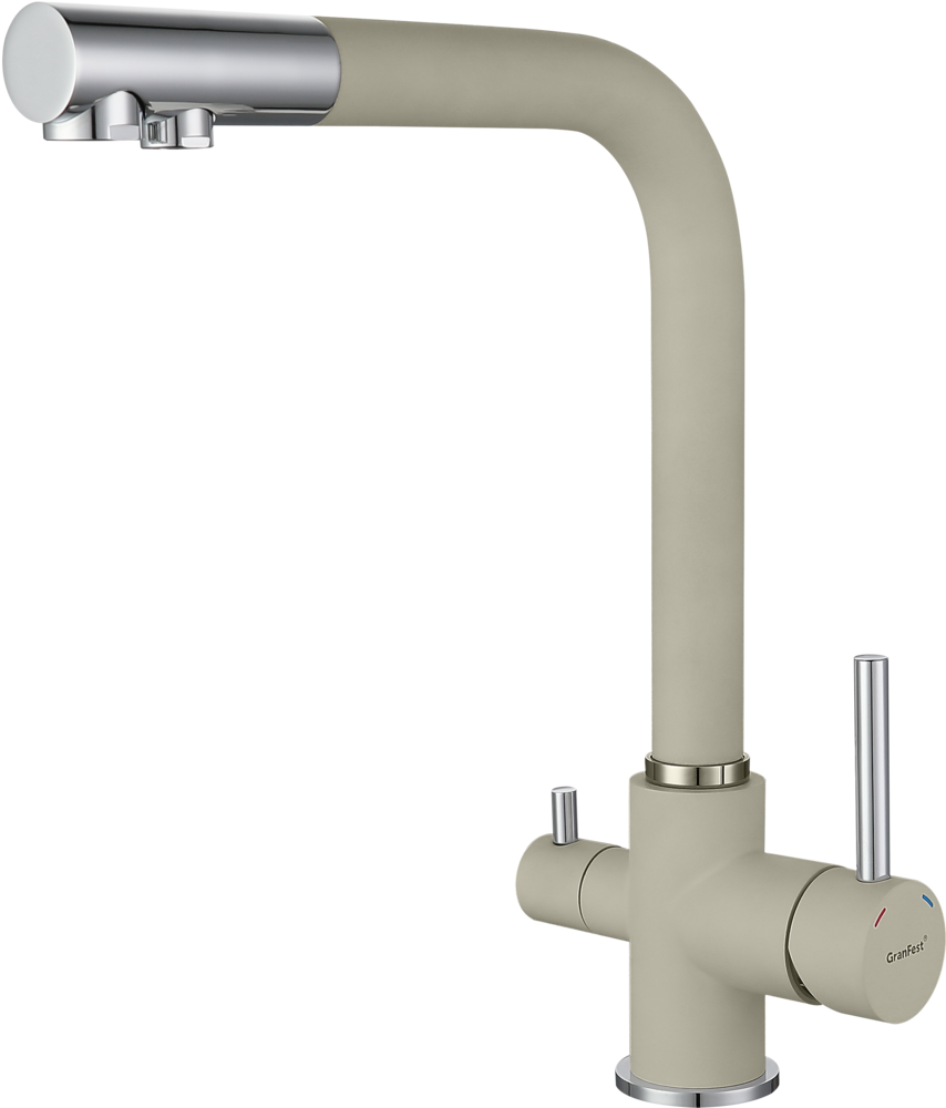 Фото товара: GranFest 3611, смеситель, мрамор, топаз