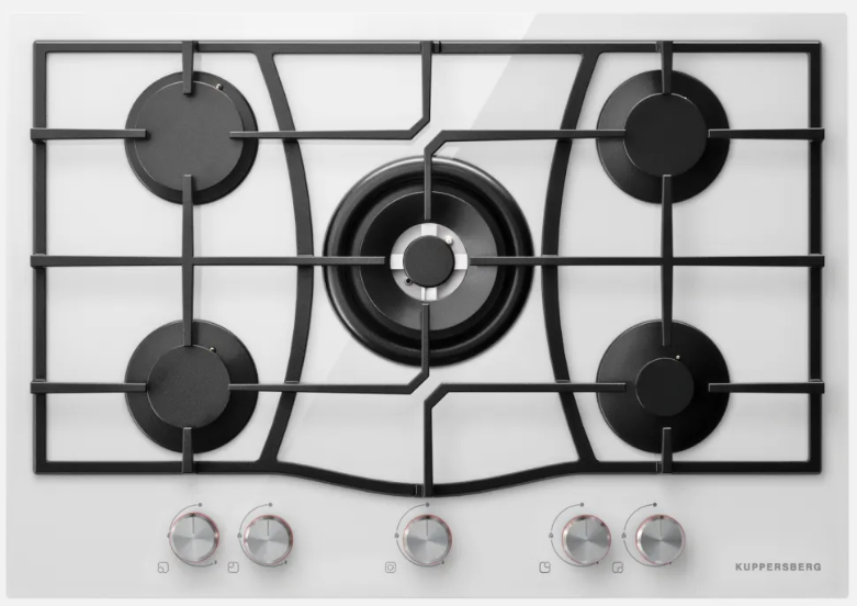 Kuppersberg FG 77 W Детальное фото товара: Kuppersberg FG 77 W газовая поверхность