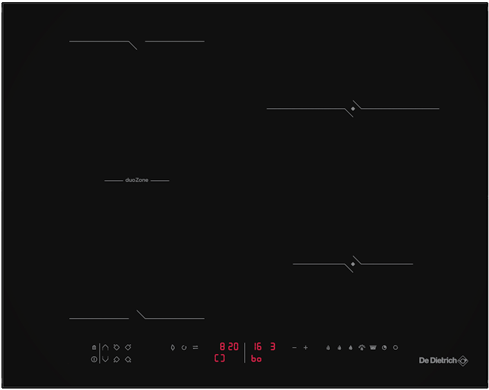 Фото товара: De Dietrich DPI4410B индукционная поверхность