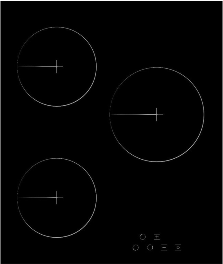 SIMFER H45D13B001 Фото товара: SIMFER H45D13B001 стеклокерамическая поверхность
