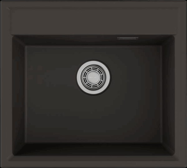 Omoikiri Daisen 57-ES, мойка, гранит, espresso Фото товара: Omoikiri Daisen 57-ES, мойка, гранит, espresso