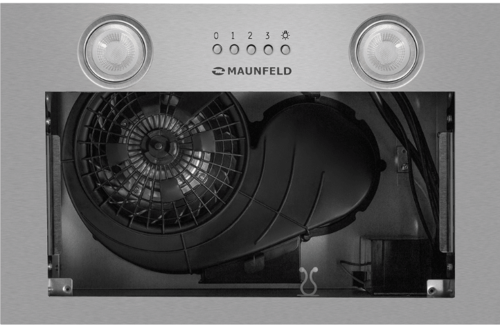 Детальное фото товара: Maunfeld Bay 45 Push Inox