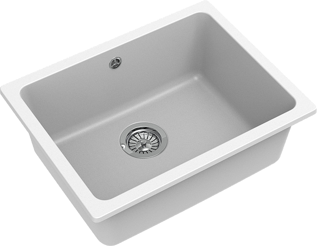 Детальное фото товара: Rivelato BERKANA BK-50 brina, мойка, гранит, иней