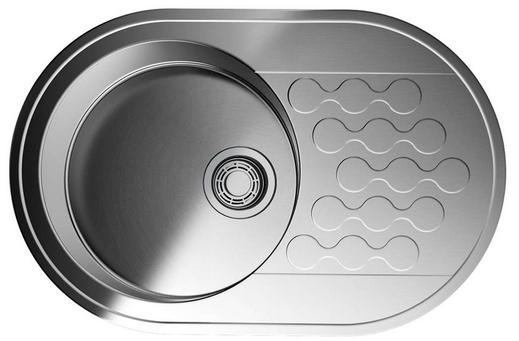 Фото товара: Omoikiri Kasumigaura 77-IN, мойка, нержавеющая сталь