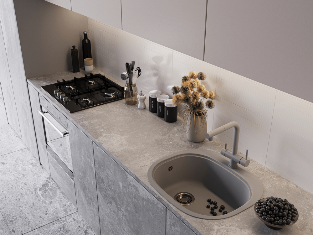 Детальное фото товара: Emar EMQ-1570.C, мойка, гранит, алмаз