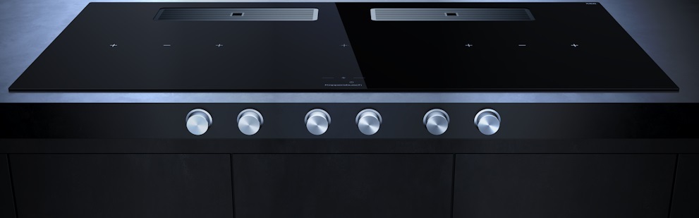 Детальное фото товара: Kuppersbusch KMI 12850.0 SR-E Silver Chrome индукционная поверхность
