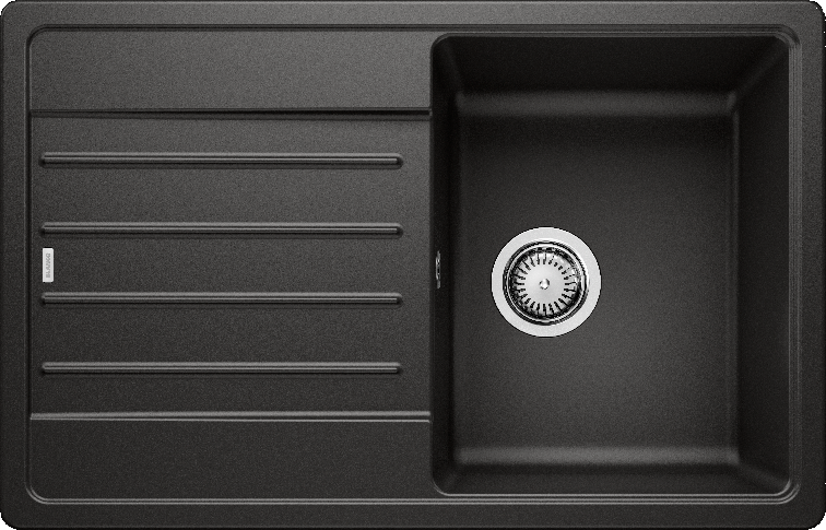 Фото товара: Blanco Legra 45S, мойка, гранит, черный
