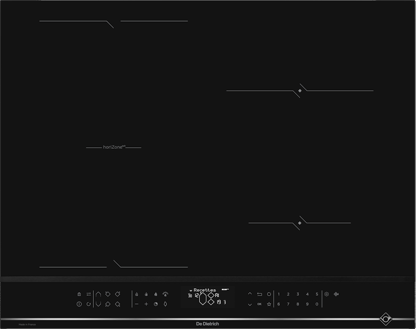 Фото товара: De Dietrich DPI4431X индукционная поверхность