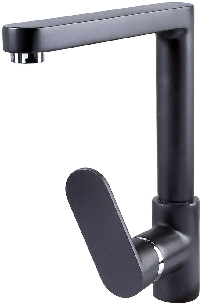 Фото товара: Zigmund & Shtain ZS 0800, смеситель, черный базальт  