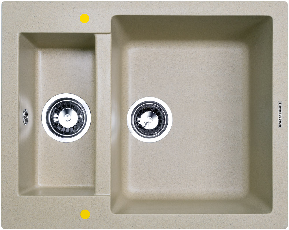 Фото товара: Zigmund & Shtain RECHTECK 600.2, мойка, речной песок