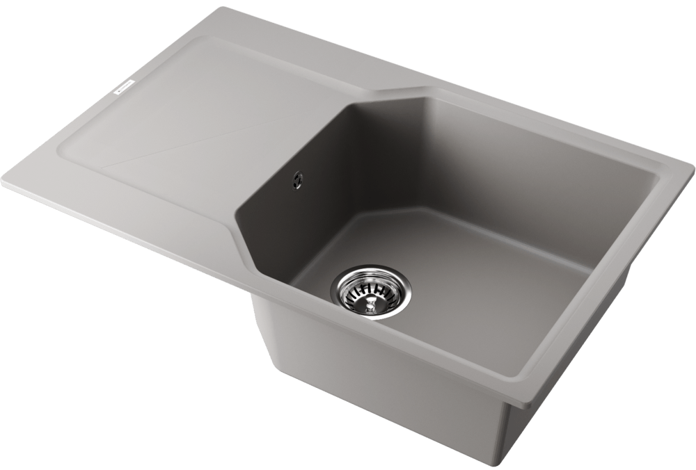 Детальное фото товара: Omoikiri Yonaka 78-LB-GR, мойка, гранит, leningrad grey