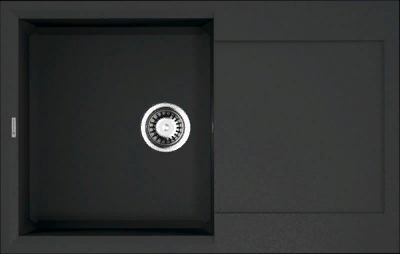 Фото товара: Omoikiri Sakaime 79-BL, мойка, гранит, черный
