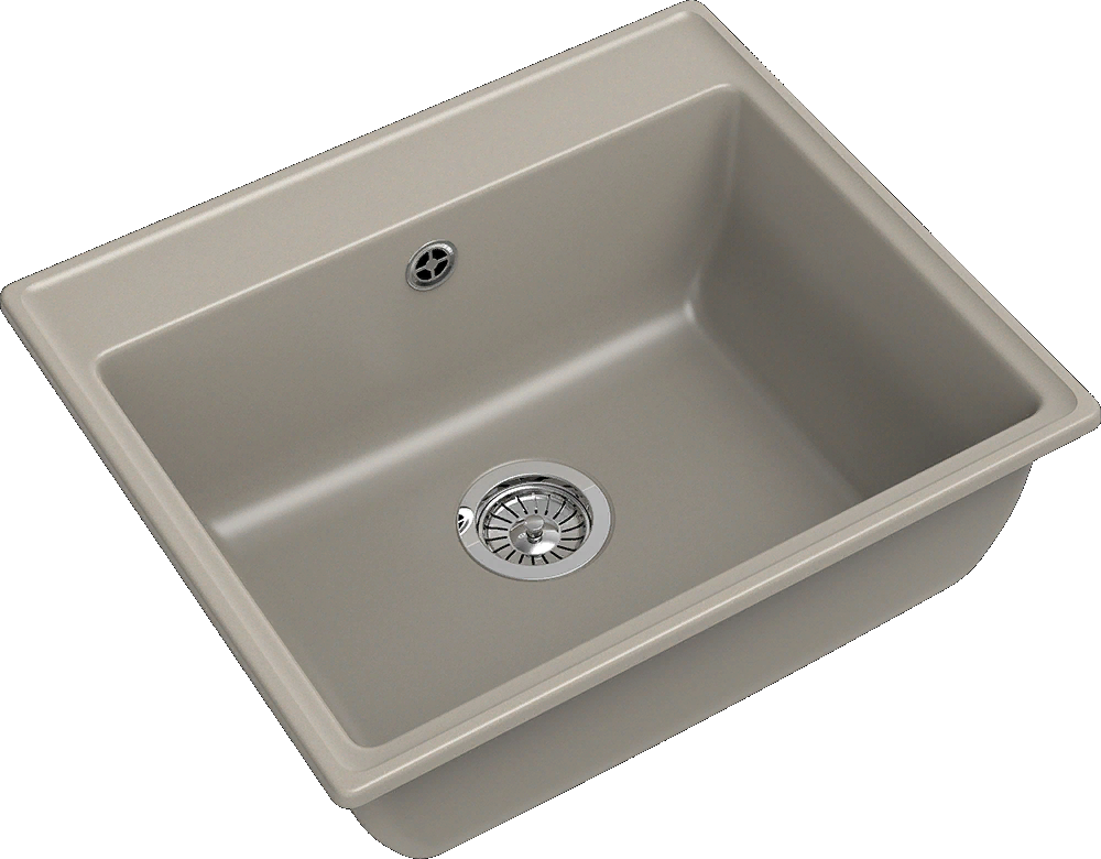 GranFest VERTEX GF-V-580, мойка, мрамор топаз Детальное фото товара: GranFest VERTEX GF-V-580, мойка, мрамор топаз