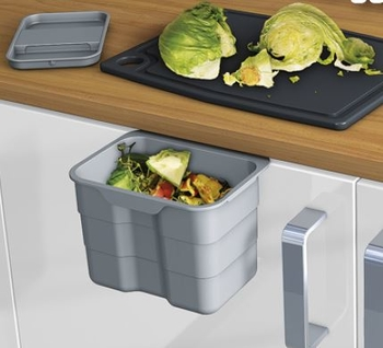 Фото товара: Ninka BioBoy контейнер для мусора 4,2 л, серый