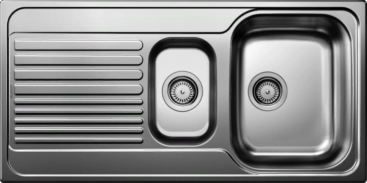 Детальное фото товара: Blanco Tipo II 6S, мойка, нержавеющая сталь матовая