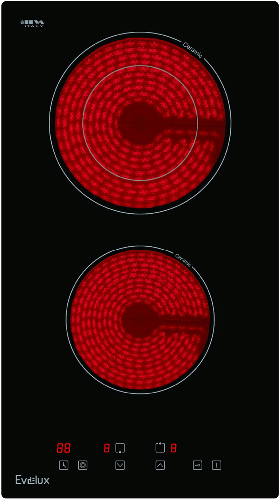 Фото товара: Evelux EV 3021 стеклокерамическая поверхность