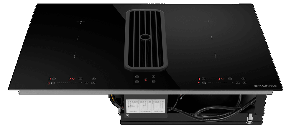 Детальное фото товара: Maunfeld AVSI804SBH индукционная поверхность