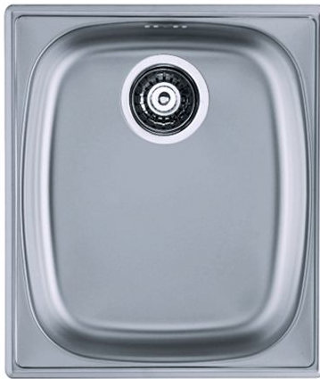 Фото товара: ALVEUS BASIC 10 LEI-90, мойка, нержавеющая сталь лен (в комплекте с сифоном1130550)