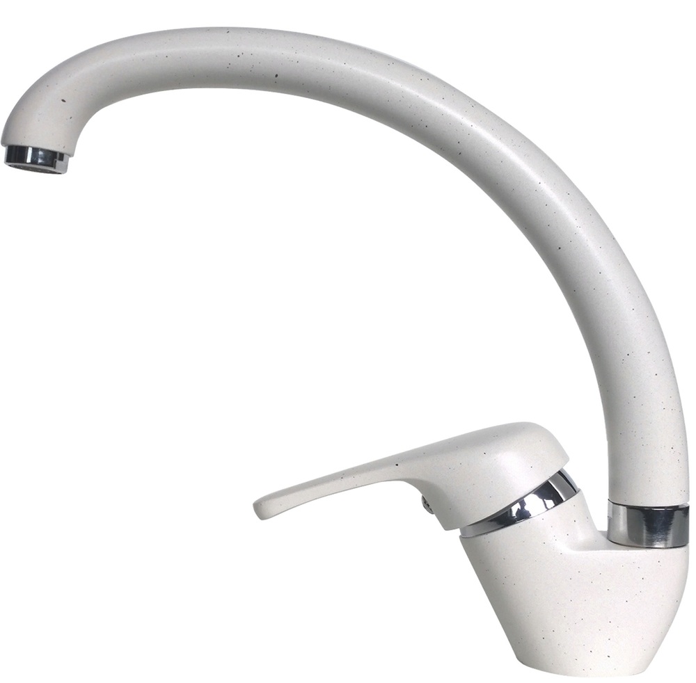 Фото товара: LEX Isonzo White, смеситель, гранит