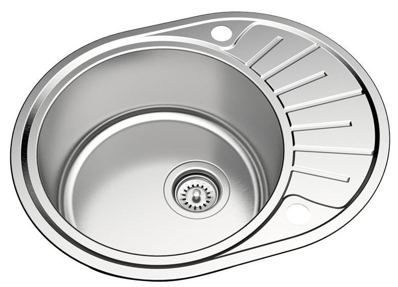 Фото товара: Oulin OL-R101 (F&P), мойка, нержавеющая сталь сатин