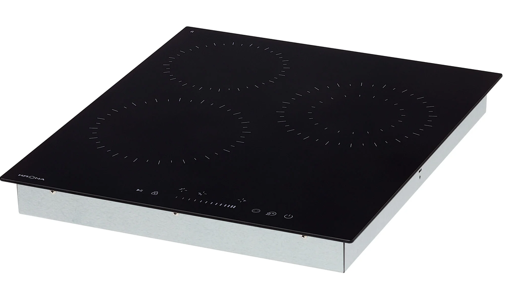 Детальное фото товара: Krona ZAUBER 45 BL 1DZTS стеклокерамическая поверхность