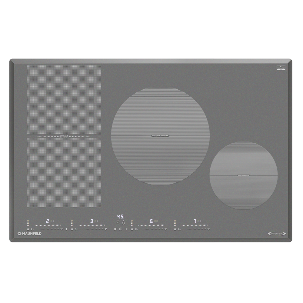 Фото товара: Maunfeld CVI804SFLGR Inverter индукционная поверхность