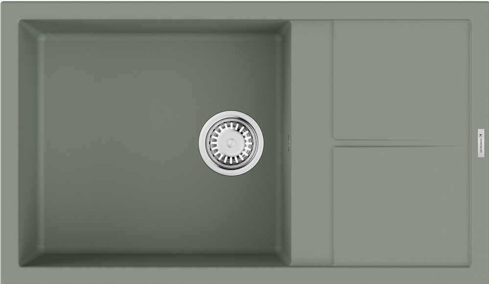 Фото товара: Omoikiri Sumi 86A-WG, мойка, керамика, ветреный зеленый