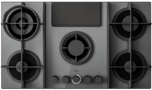 Фото товара: ELICA NIKOLATESLA FLAME GR/F/88 газовая поверхность