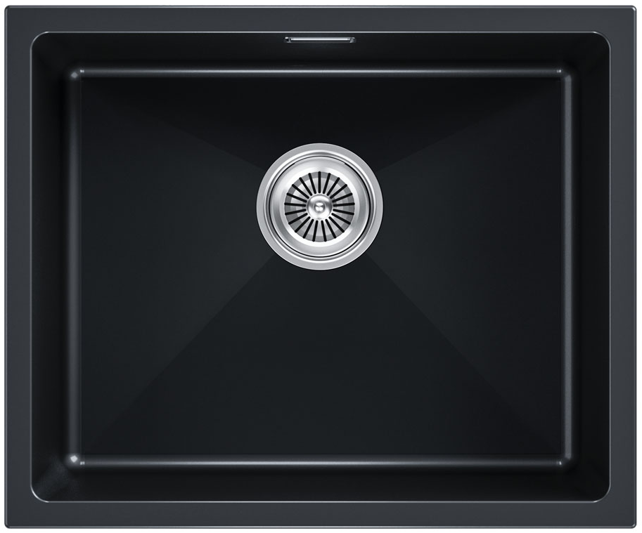 Детальное фото товара: Paulmark LUMI 55UNI, мойка, гранит, черный металлик