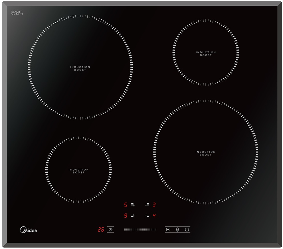 Фото товара: Midea MIH64721F индукционная поверхность